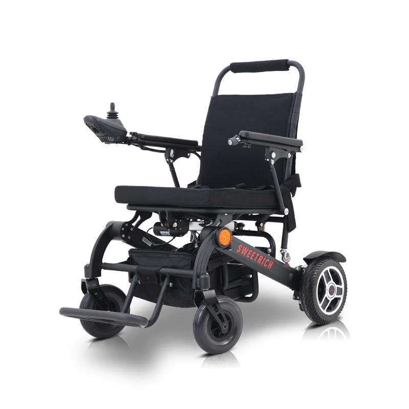 iFold PLUS 2020 Silla de ruedas de batería de litio ultraligera de nuevo diseño silla de ruedas eléctrica plegable de aluminio 