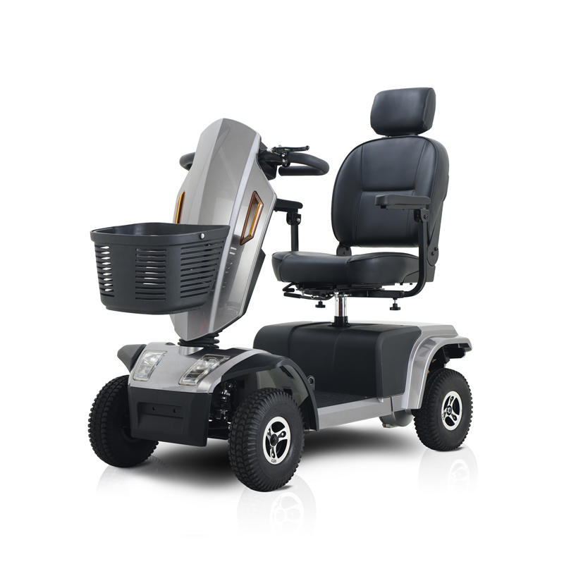S25 Scooter antirretroceso de 4 ruedas para discapacitados Scooter Eléctrico Pesado de Movilidad para Discapacitados 